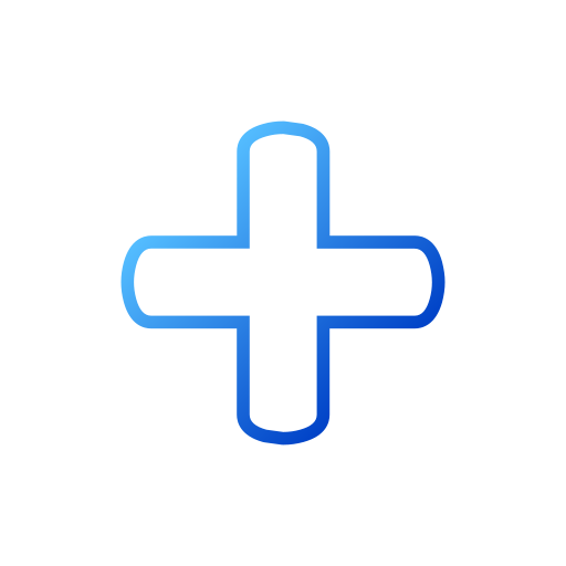 pluszeichen Generic gradient outline icon