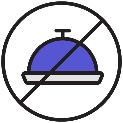 No food Generic color lineal-color icon
