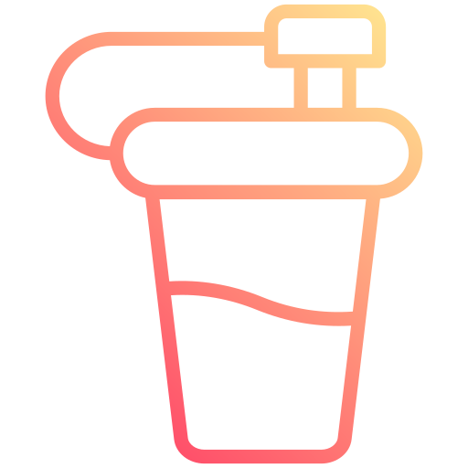 koktajl proteinowy Generic gradient outline ikona