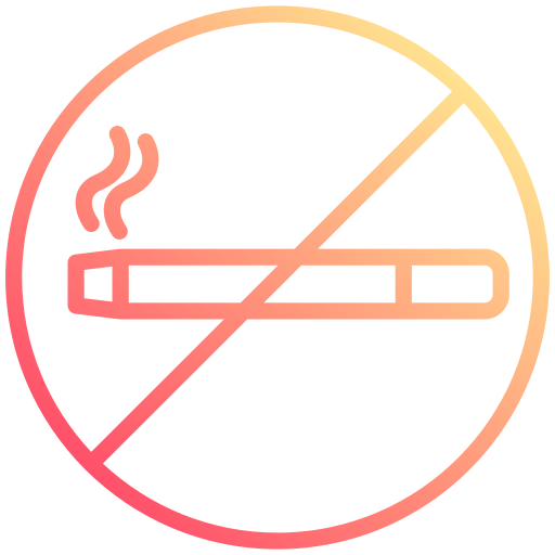 Не курить Generic gradient outline иконка