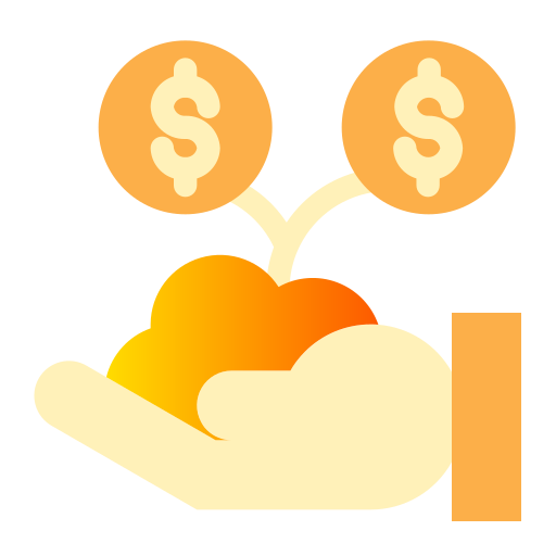 investimento Generic gradient fill icona