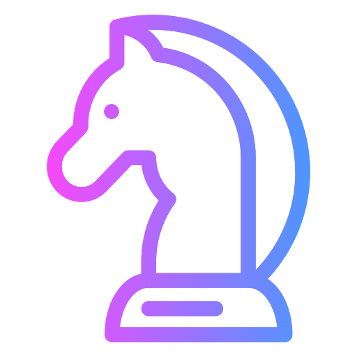 チェス Generic gradient outline icon