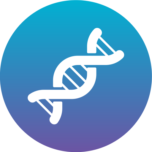 Genetic Generic gradient fill icon