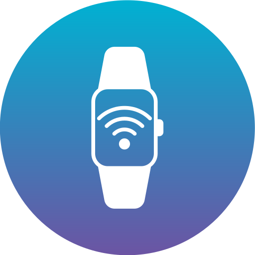 Wearable technology Generic gradient fill icon