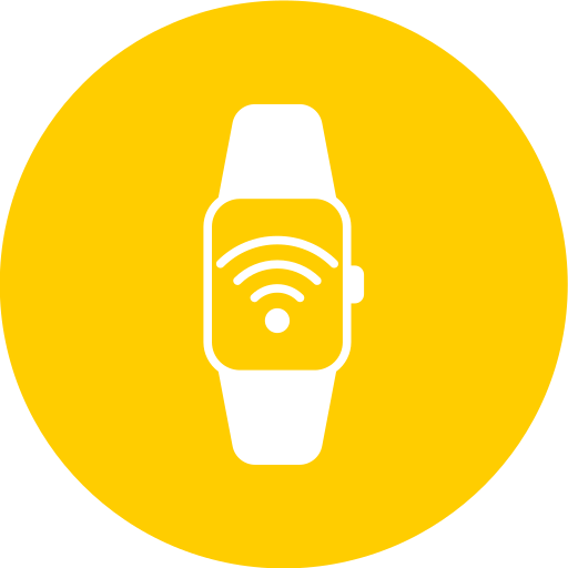 Wearable technology Generic color fill icon