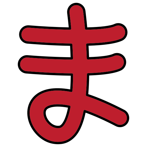 японский алфавит Generic color lineal-color иконка