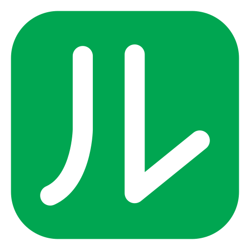 японский алфавит Generic color fill иконка