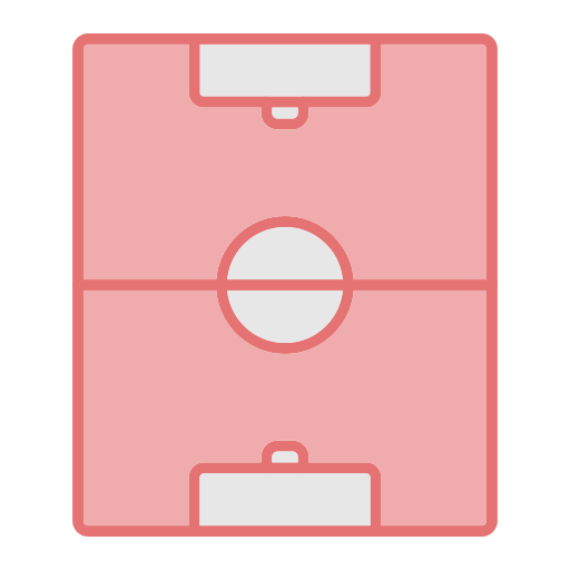 Football field Generic color lineal-color icon