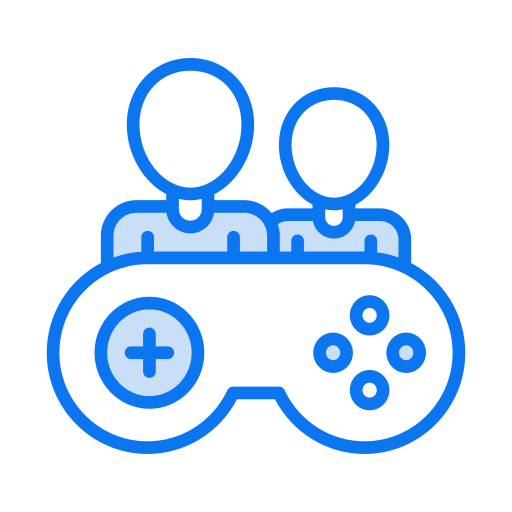 Multiplayer game Generic color lineal-color icon