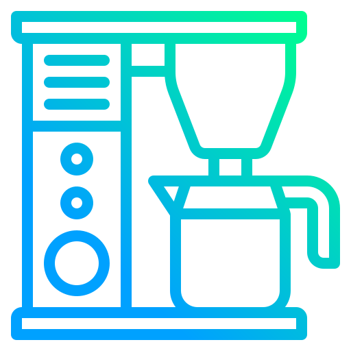 máquina de café Generic gradient outline Ícone