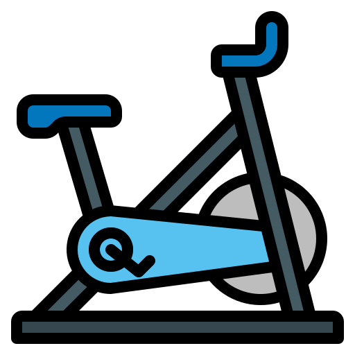 bicicleta estacionaria Generic color lineal-color icono