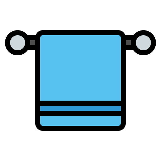 タオル Generic color lineal-color icon
