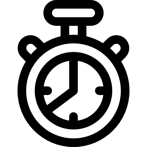 クロノメーター Basic Rounded Lineal icon