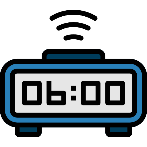 Alarm clock Mavadee Lineal Color icon