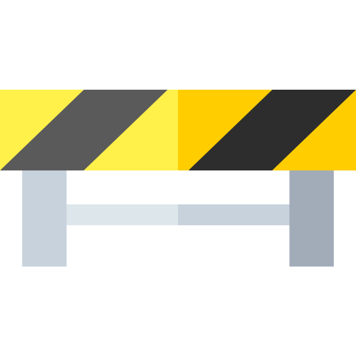 Barrier Basic Straight Flat icon