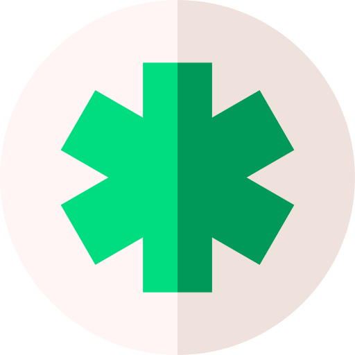 medycyna Basic Straight Flat ikona