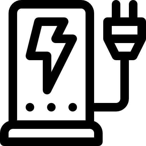 Зарядное устройство Basic Rounded Lineal иконка