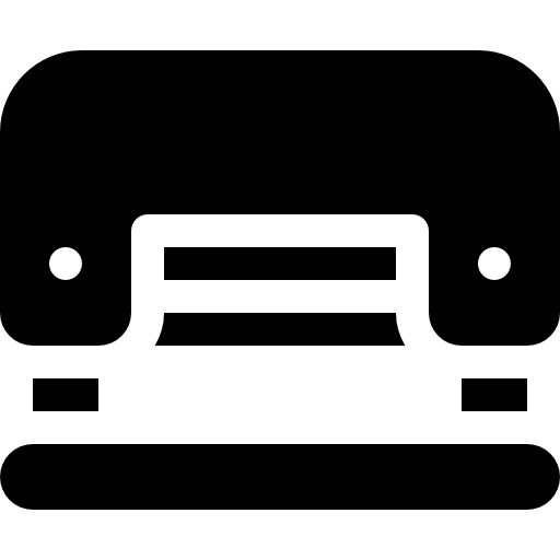 perforator Basic Rounded Filled icoon