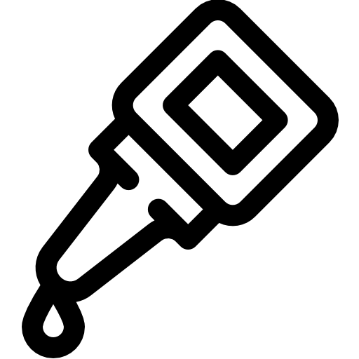 kleben Basic Rounded Lineal icon