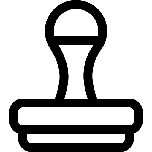 francobollo Basic Rounded Lineal icona