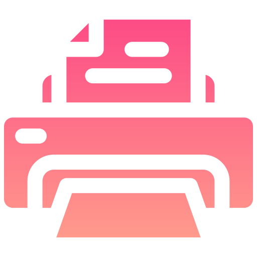 Printer Generic gradient fill icon