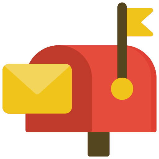 Mailbox Generic color fill icon