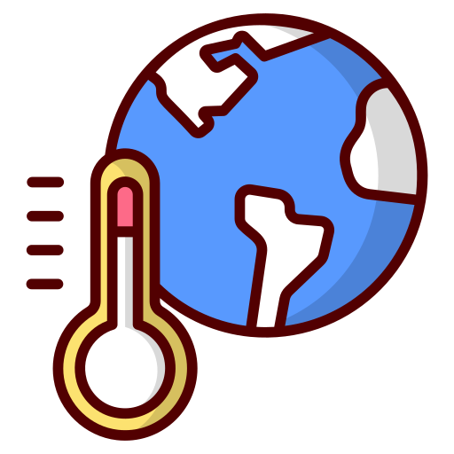 기후 변화 Generic color lineal-color icon