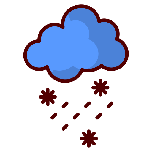 marznący deszcz Generic color lineal-color ikona