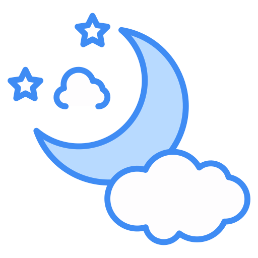 Night Generic color lineal-color icon