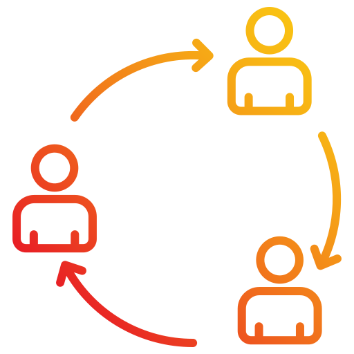 ciclo Generic gradient outline Ícone