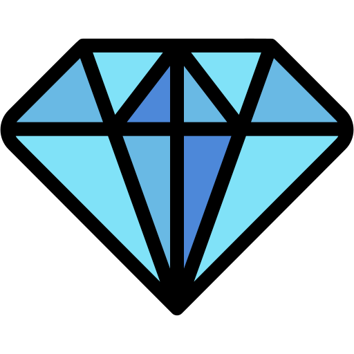 다이아몬드 Generic color lineal-color icon