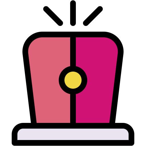 경보 Generic color lineal-color icon