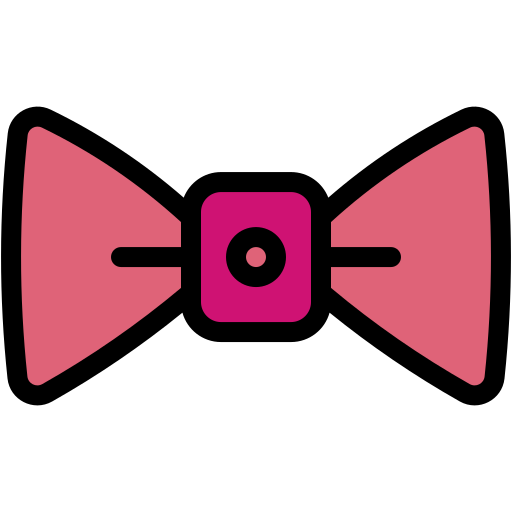 corbata de moño Generic color lineal-color icono