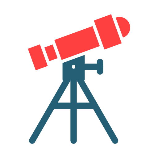 telescópio Generic color fill Ícone