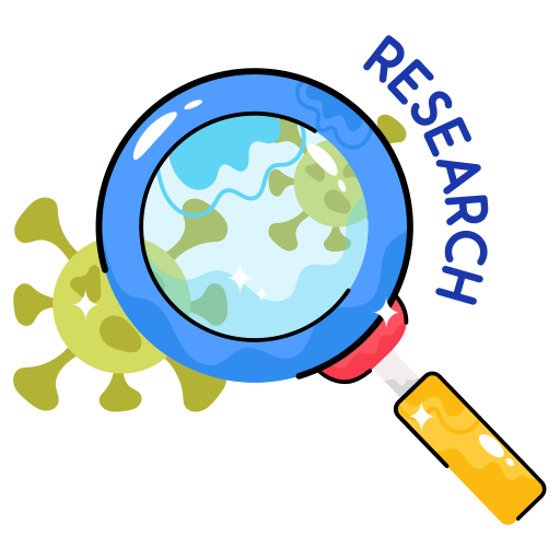 Research Generic color lineal-color icon