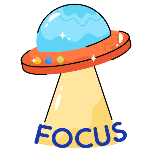 Focus Generic color lineal-color icon