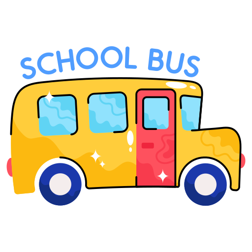 Schoolbus Generic color lineal-color icon