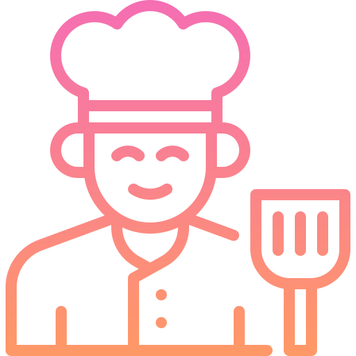 Chef Generic gradient outline icon