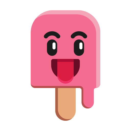 舌を出す Generic color fill icon