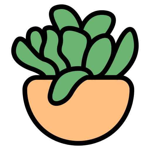 Succulent plant Generic color lineal-color icon
