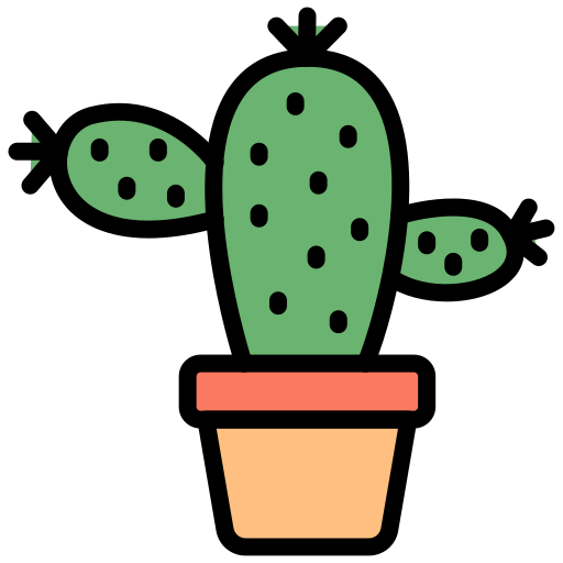 cactus Generic color lineal-color icona