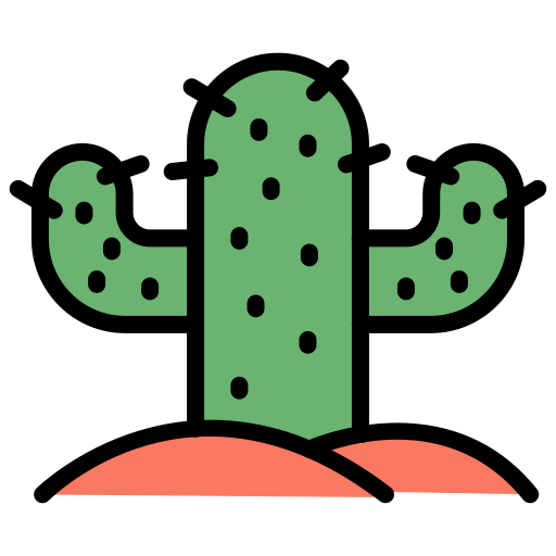 Cactus Generic color lineal-color icon