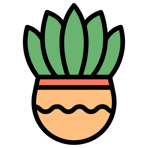 Succulent plant Generic color lineal-color icon