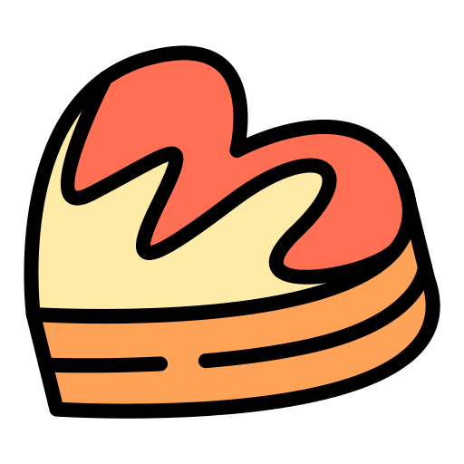 Сладкий торт Generic color lineal-color иконка