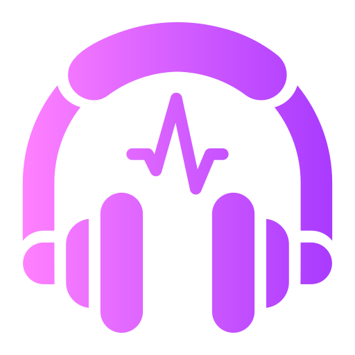 podcast Generic gradient fill Icône