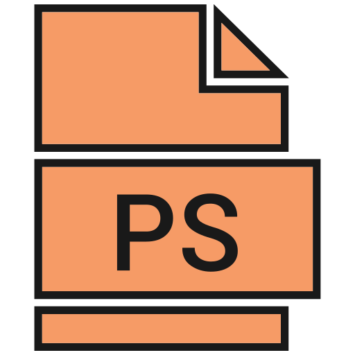 postscriptum Generic color lineal-color ikona