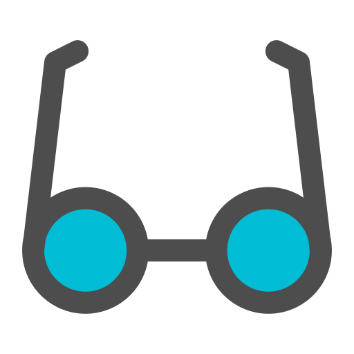 Eyeglass Generic color lineal-color icon