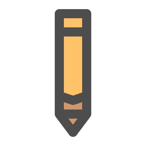 Pencil Generic color lineal-color icon