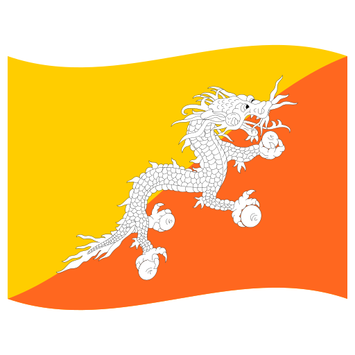 부탄 Generic color fill icon