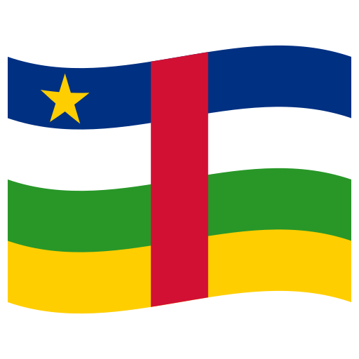 repubblica centrafricana Generic color fill icona